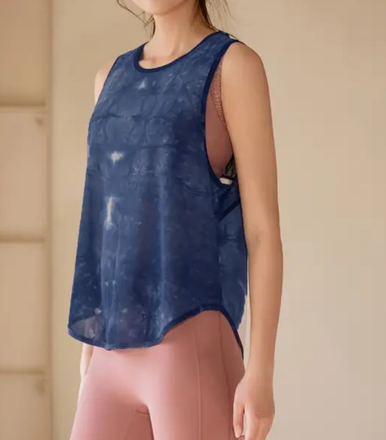 Tank top transparencia