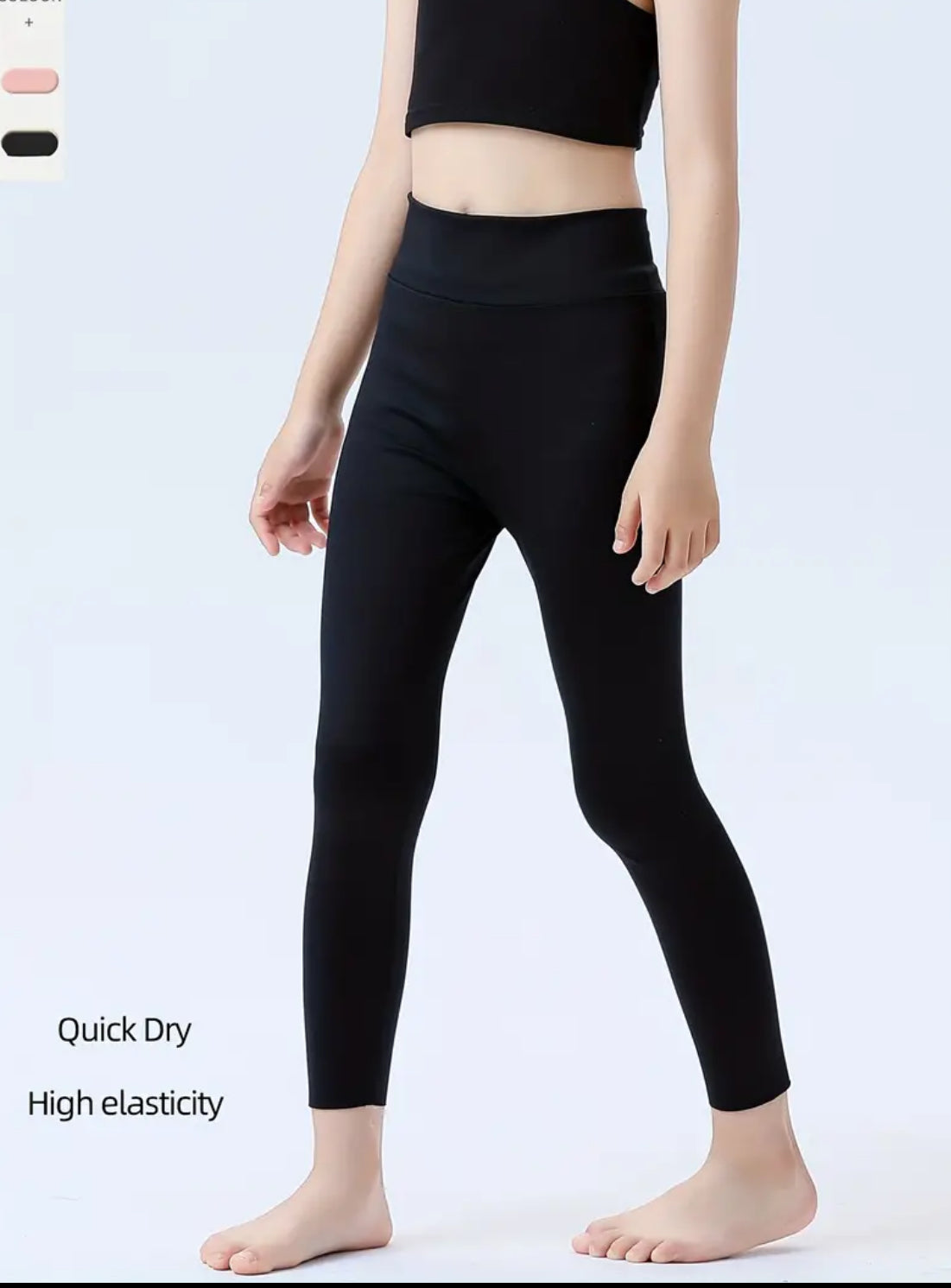 Leggings yoga largo niña